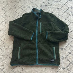 Fleece lined jacket